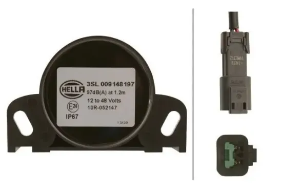 Rückfahrwarner HELLA 3SL 009 148-197 Bild Rückfahrwarner HELLA 3SL 009 148-197