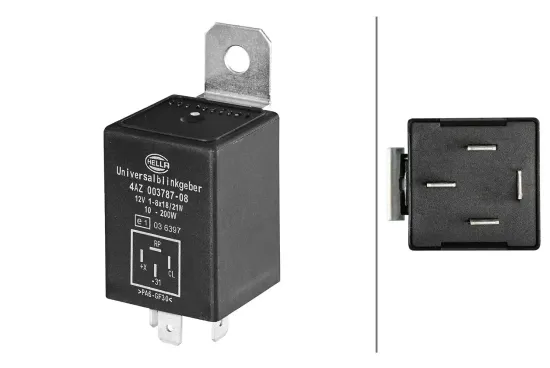 Blinkgeber 12 V HELLA 4AZ 003 787-081 Bild Blinkgeber 12 V HELLA 4AZ 003 787-081
