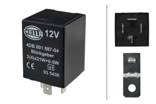 Blinkgeber 12 V HELLA 4DB 001 887-041 Bild Blinkgeber 12 V HELLA 4DB 001 887-041