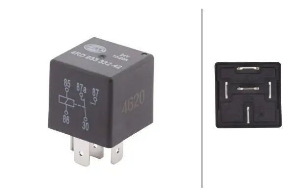 Relais, Arbeitsstrom 24 V HELLA 4RD 933 332-421