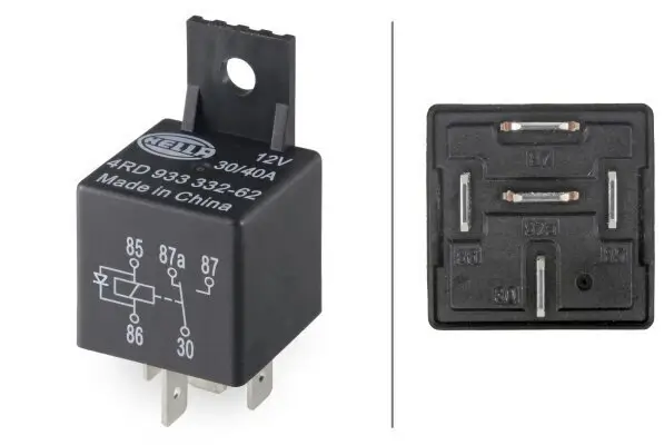Relais, Arbeitsstrom 12 V HELLA 4RD 933 332-627