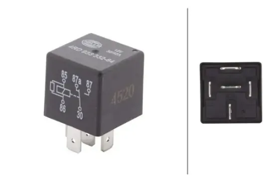 Relais, Kaltstartsteuerung 12 V HELLA 4RD 933 332-641 Bild Relais, Kaltstartsteuerung 12 V HELLA 4RD 933 332-641