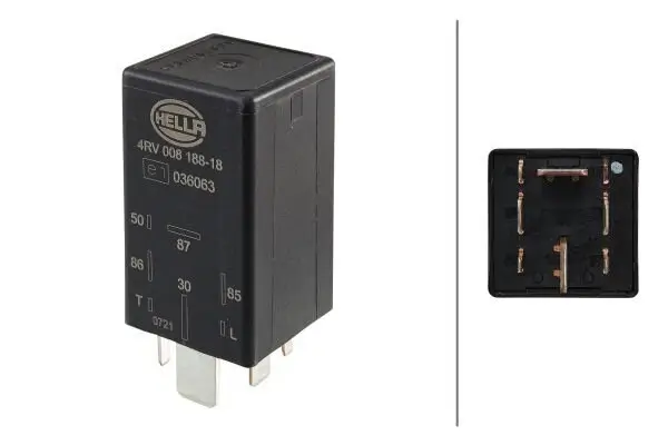 Steuergerät, Glühzeit 12 V HELLA 4RV 008 188-181