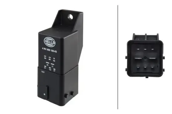 Relais, Glühanlage 12 V HELLA 4RV 008 188-631 Bild Relais, Glühanlage 12 V HELLA 4RV 008 188-631