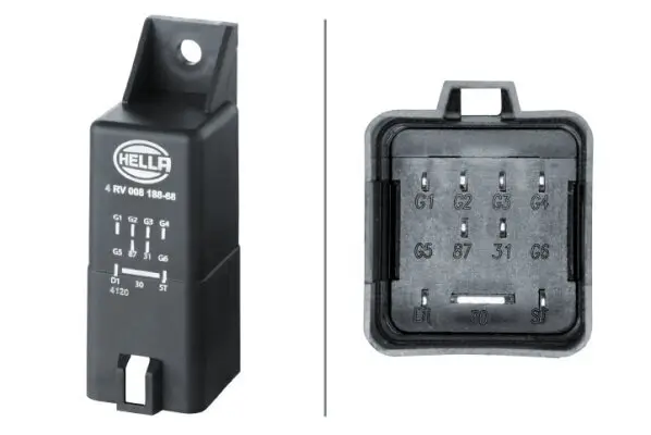 Steuergerät, Glühzeit 12 V HELLA 4RV 008 188-681