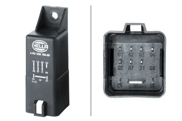Steuergerät, Glühzeit 12 V HELLA 4RV 008 188-691