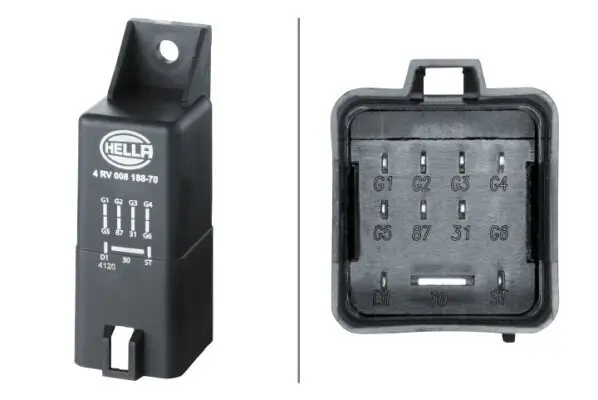 Steuergerät, Glühzeit 12 V HELLA 4RV 008 188-701
