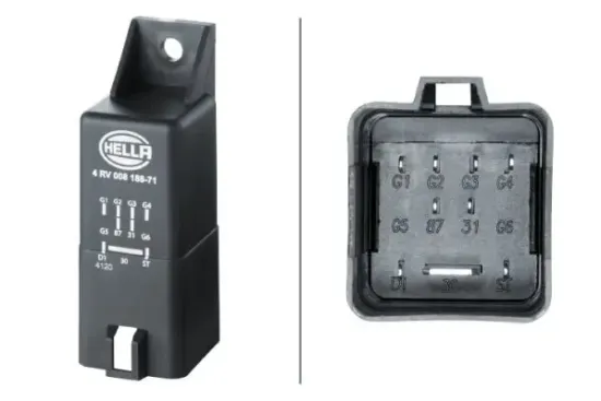 Steuergerät, Glühzeit 12 V HELLA 4RV 008 188-711 Bild Steuergerät, Glühzeit 12 V HELLA 4RV 008 188-711