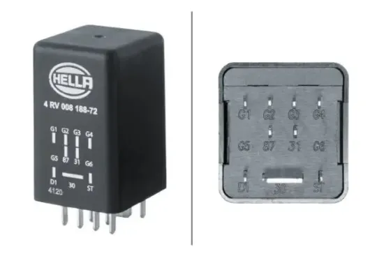 Steuergerät, Glühzeit 12 V HELLA 4RV 008 188-721 Bild Steuergerät, Glühzeit 12 V HELLA 4RV 008 188-721