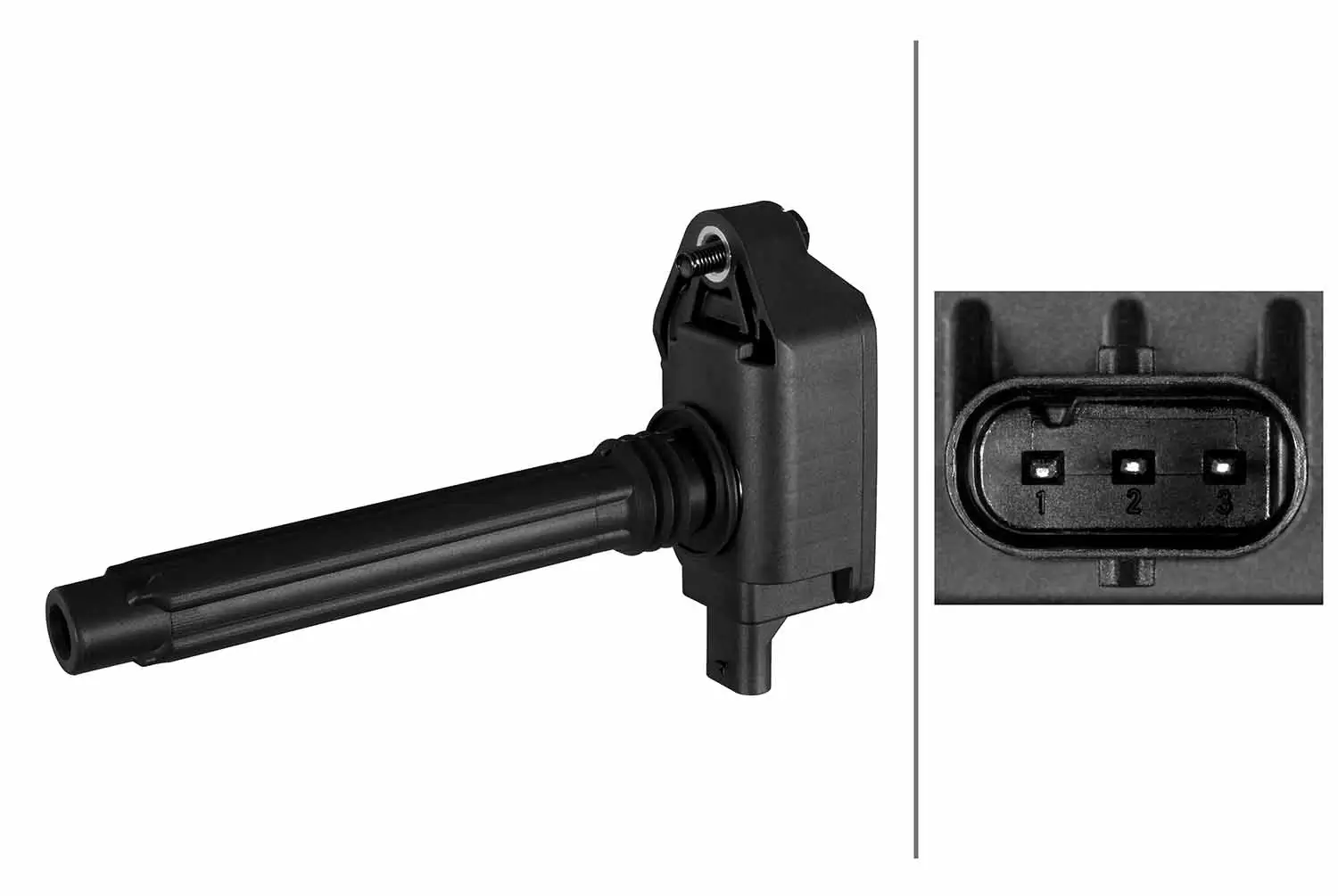 Zündspule 12 V HELLA 5DA 358 290-711