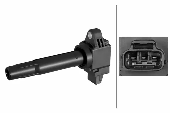 Zündspule 12 V HELLA 5DA 358 290-761 Bild Zündspule 12 V HELLA 5DA 358 290-761