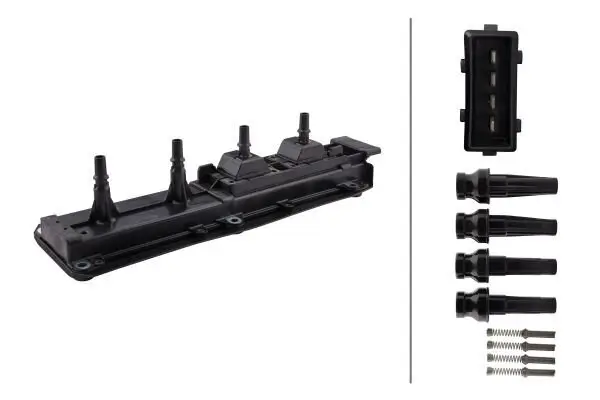 Zündspule 12 V HELLA 5DA 193 175-451