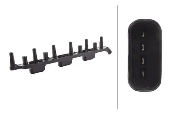 Zündspule HELLA 5DA 230 035-471 Bild Zündspule HELLA 5DA 230 035-471
