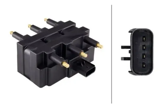 Zündspule HELLA 5DA 230 035-741 Bild Zündspule HELLA 5DA 230 035-741