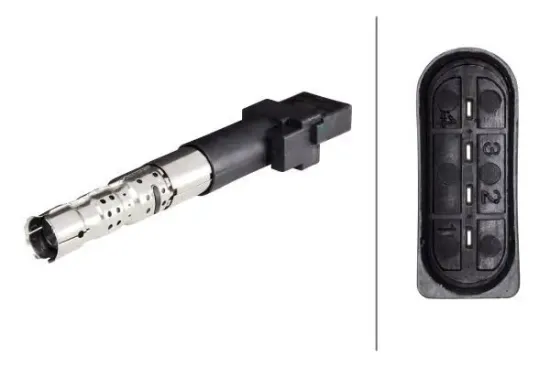 Zündspule 12 V HELLA 5DA 358 000-001 Bild Zündspule 12 V HELLA 5DA 358 000-001