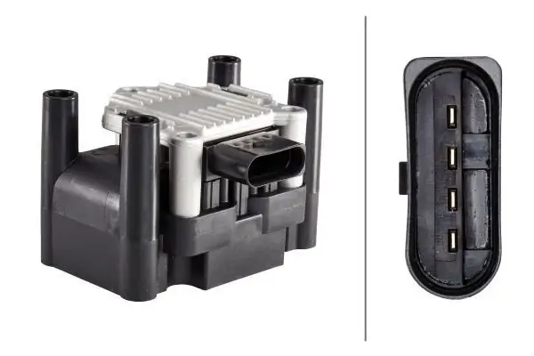 Zündspule 12 V HELLA 5DA 358 000-171