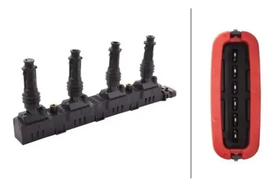 Zündspule 12 V HELLA 5DA 358 000-201 Bild Zündspule 12 V HELLA 5DA 358 000-201