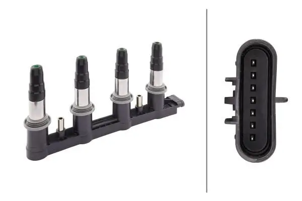 Zündspule 12 V HELLA 5DA 358 000-321