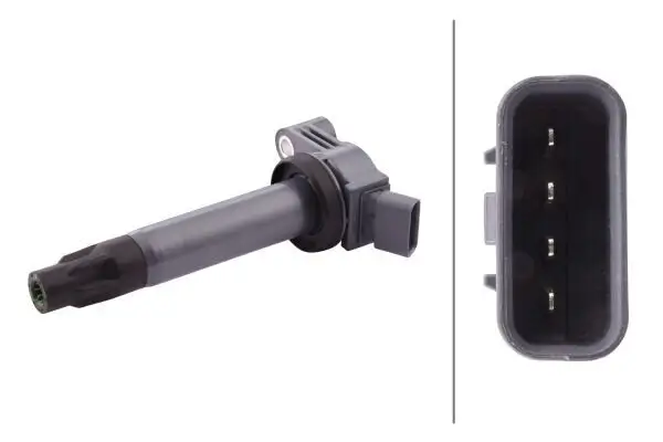 Zündspule 12 V HELLA 5DA 358 057-111