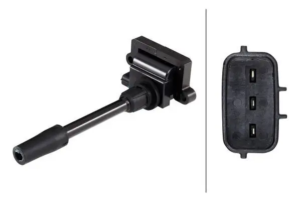 Zündspule 12 V HELLA 5DA 358 057-351