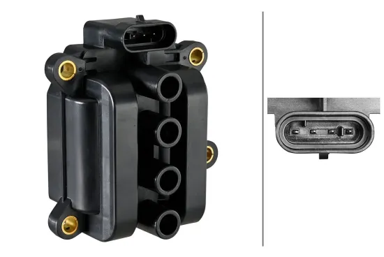 Zündspule HELLA 5DA 358 102-151 Bild Zündspule HELLA 5DA 358 102-151
