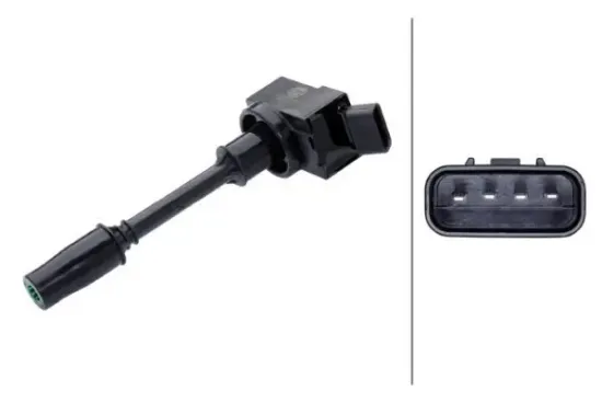 Zündspule 14 V HELLA 5DA 358 168-081 Bild Zündspule 14 V HELLA 5DA 358 168-081