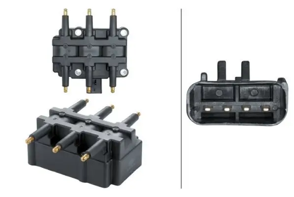 Zündspule 12 V HELLA 5DA 358 168-241
