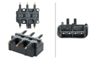 Zündspule 12 V HELLA 5DA 358 168-241