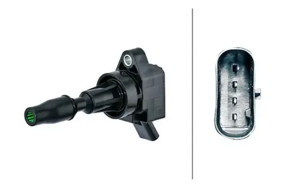 Zündspule 12 V HELLA 5DA 358 168-761 Bild Zündspule 12 V HELLA 5DA 358 168-761