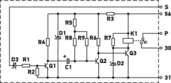 Relais, Scheinwerferreinigung HELLA 5WD 005 674-147 Bild Relais, Scheinwerferreinigung HELLA 5WD 005 674-147