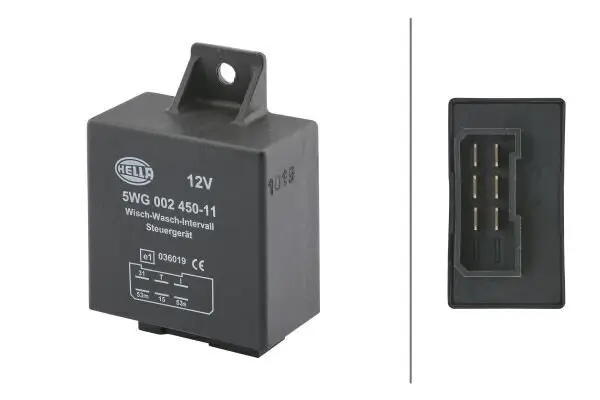 Relais, Wisch-Wasch-Intervall 12 V HELLA 5WG 002 450-111