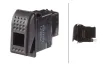 Warnblinkschalter 12 V 24 V HELLA 6HH 007 832-711 Bild Warnblinkschalter 12 V 24 V HELLA 6HH 007 832-711