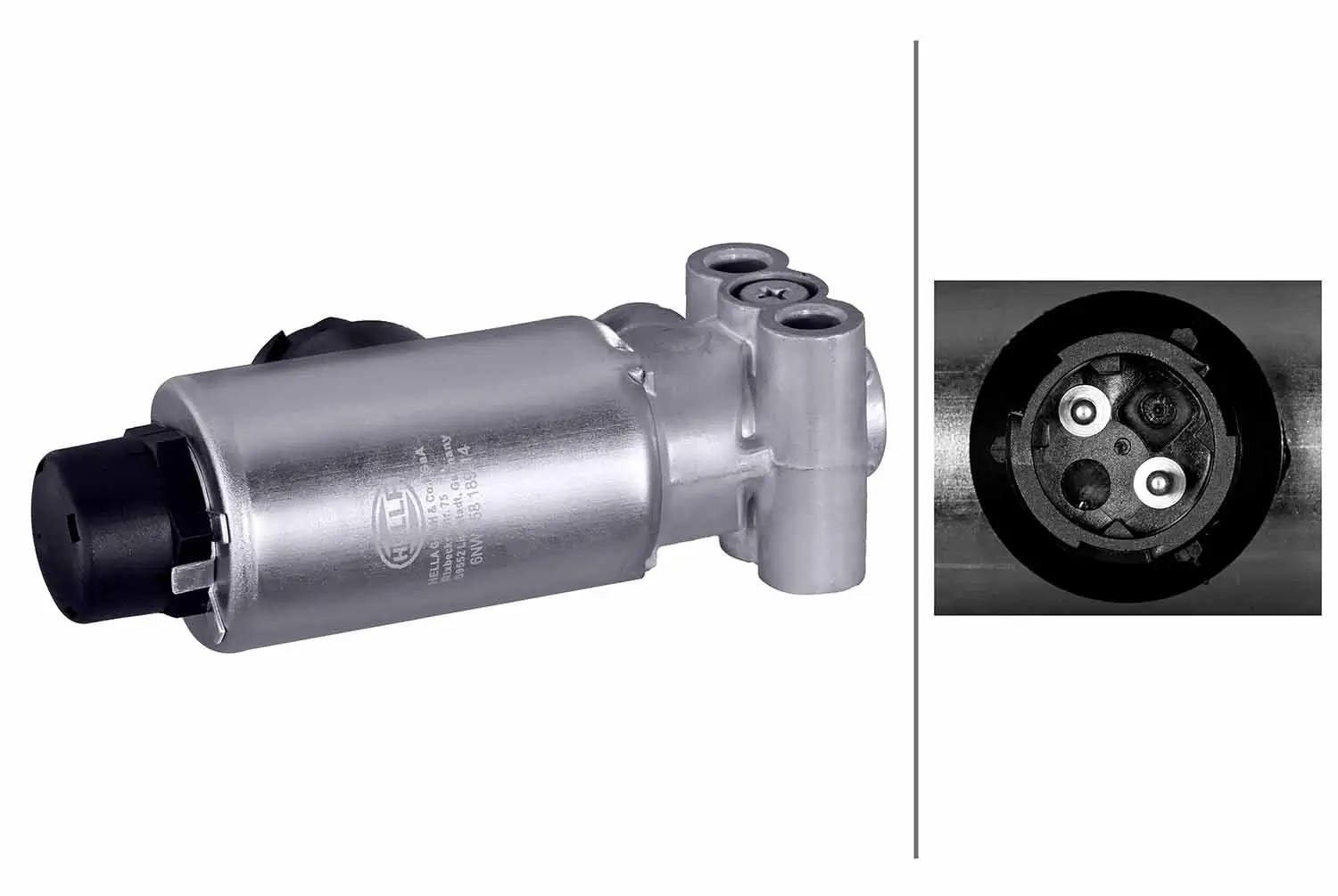 Magnetventil 24 V HELLA 6NW 358 189-141