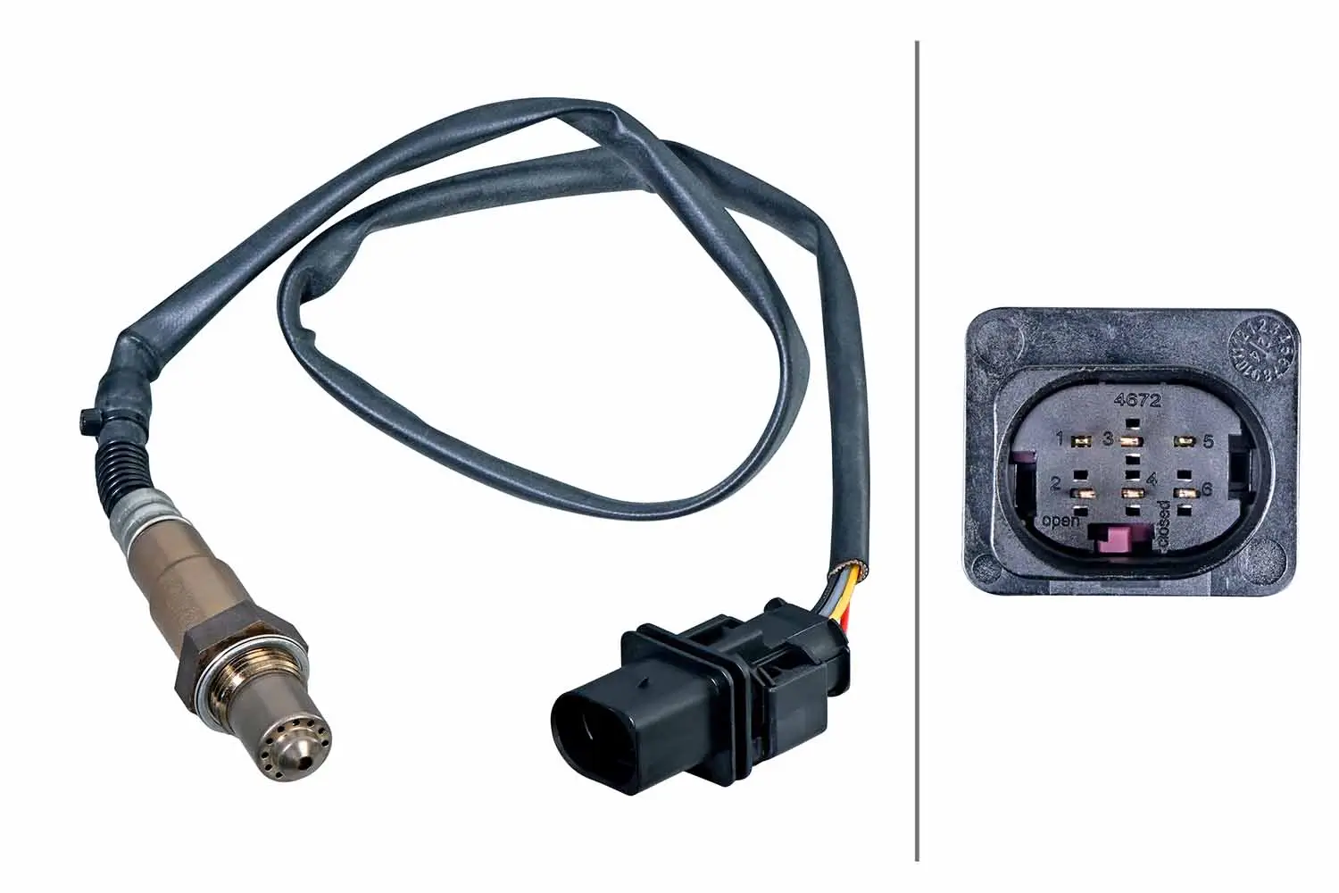 Lambdasonde vor Katalysator HELLA 6PA 358 243-401