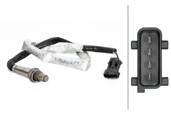 Lambdasonde nach Katalysator HELLA 6PA 358 103-221 Bild Lambdasonde nach Katalysator HELLA 6PA 358 103-221