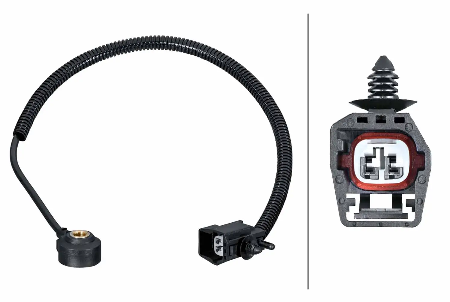 Klopfsensor rechts HELLA 6PG 013 114-741