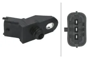 Sensor, Ladedruck 5 V HELLA 6PP 009 400-451