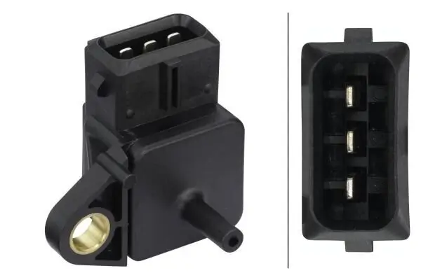 Sensor, Saugrohrdruck 5 V HELLA 6PP 009 400-571