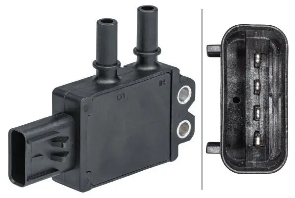 Sensor, Abgasdruck HELLA 6PP 009 403-311