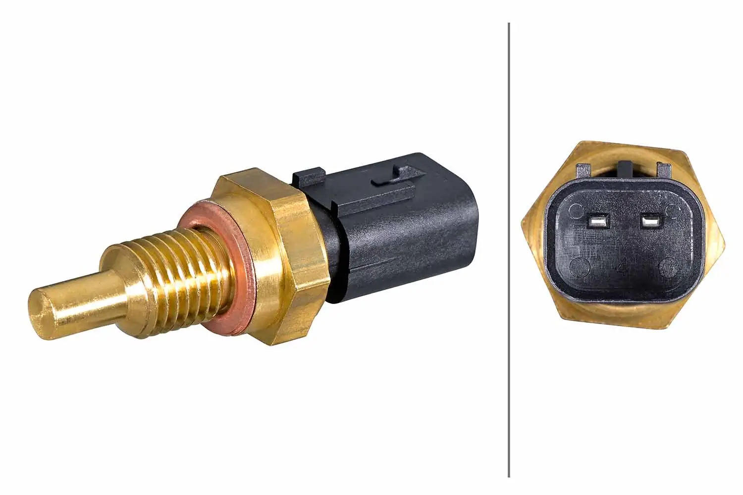 Sensor, Kühlmitteltemperatur HELLA 6PT 358 385-491