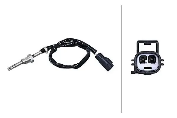 Sensor, Abgastemperatur vor Katalysator HELLA 6PT 010 376-401