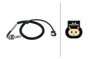 Sensor, Abgastemperatur HELLA 6PT 010 376-431