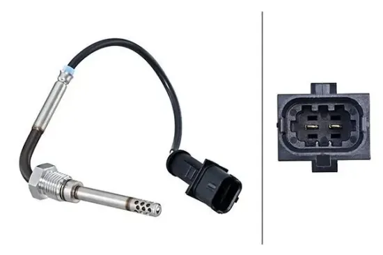 Sensor, Abgastemperatur HELLA 6PT 010 376-521 Bild Sensor, Abgastemperatur HELLA 6PT 010 376-521