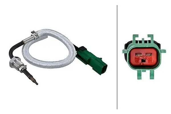 Sensor, Abgastemperatur HELLA 6PT 010 376-541