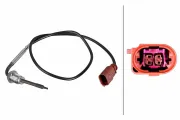 Sensor, Abgastemperatur unten vor Katalysator HELLA 6PT 010 376-601
