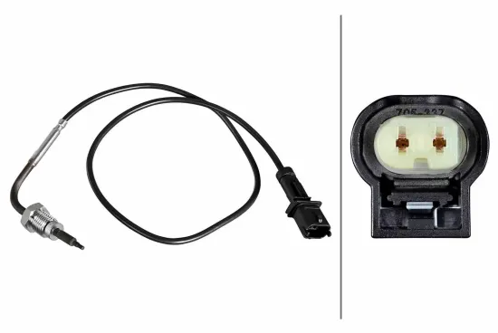 Sensor, Abgastemperatur vor Rußpartikelfilter HELLA 6PT 010 376-661 Bild Sensor, Abgastemperatur vor Rußpartikelfilter HELLA 6PT 010 376-661