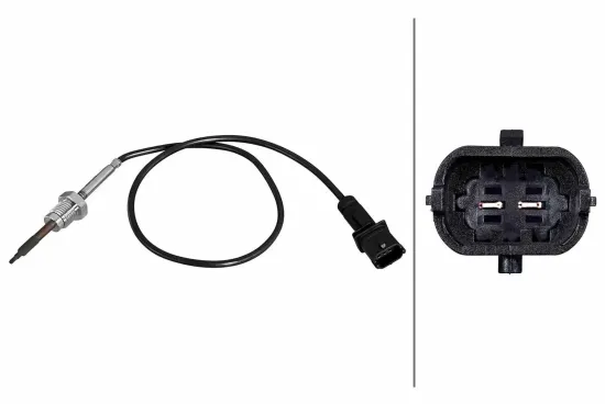 Sensor, Abgastemperatur vor Katalysator HELLA 6PT 010 376-691 Bild Sensor, Abgastemperatur vor Katalysator HELLA 6PT 010 376-691