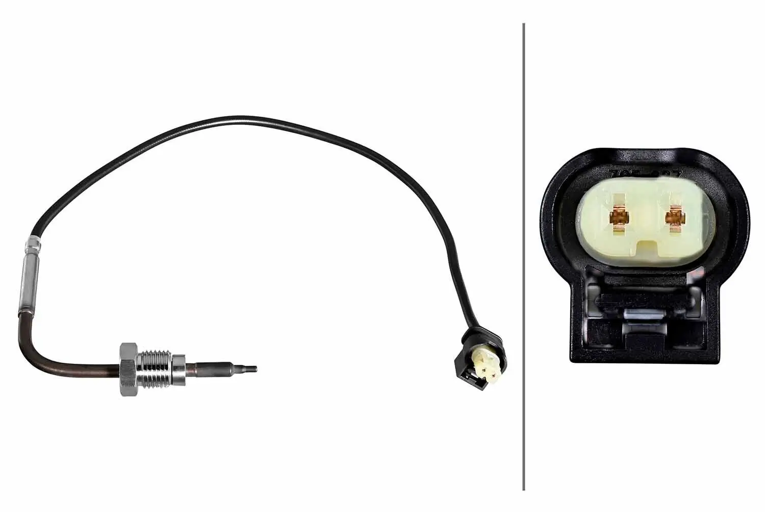 Sensor, Abgastemperatur vor Abgasturbolader HELLA 6PT 010 376-811