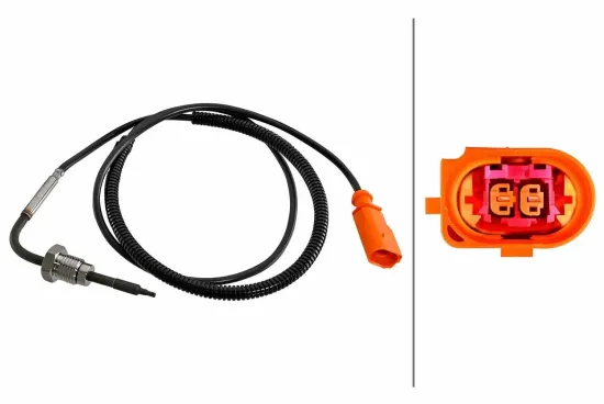 Sensor, Abgastemperatur nach Rußpartikelfilter HELLA 6PT 010 376-881 Bild Sensor, Abgastemperatur nach Rußpartikelfilter HELLA 6PT 010 376-881