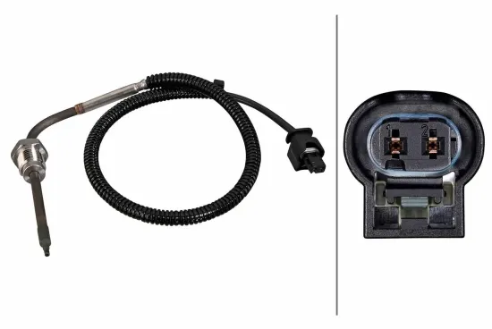 Sensor, Abgastemperatur vor Rußpartikelfilter vor Rußpartikelfilter HELLA 6PT 010 376-891 Bild Sensor, Abgastemperatur vor Rußpartikelfilter vor Rußpartikelfilter HELLA 6PT 010 376-891